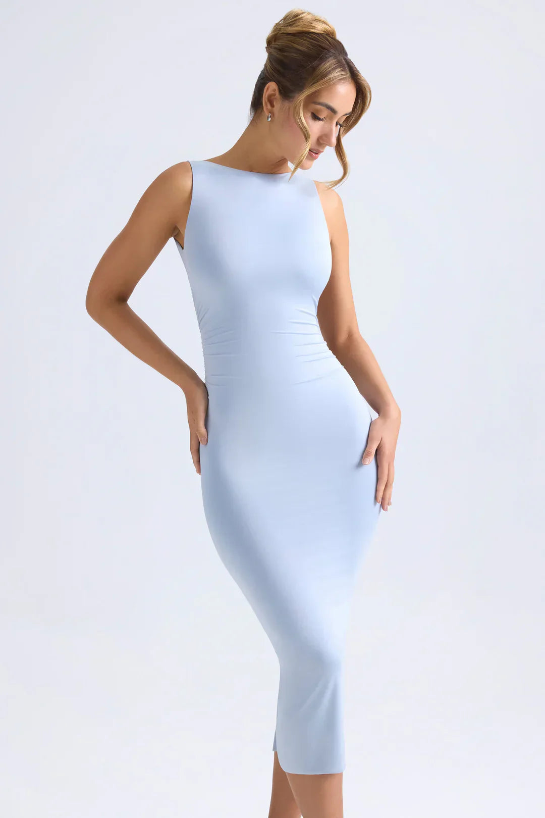 Fabiana - Robe longue - Bleu clair