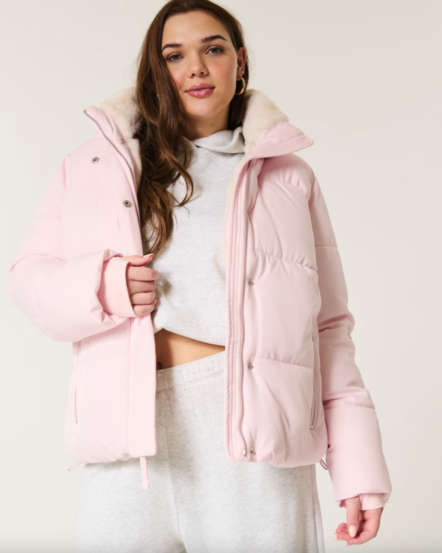 Veste polaire en fausse fourrure pour tous les temps