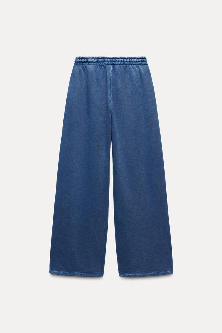 PANTALON DE SURVÊTEMENT UNIVERSITAIRE AVEC EFFET DÉLAVÉ